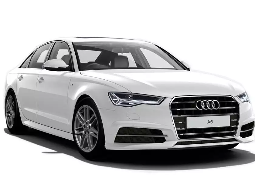Audi A6 luxury sedan available for rent at Capital Ride Rent