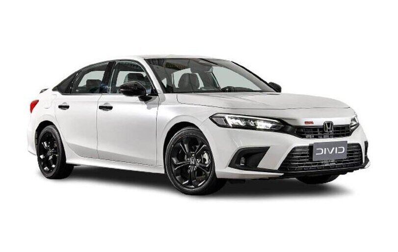 Honda Civic Up Shape available for rent at Capital Ride Rent
