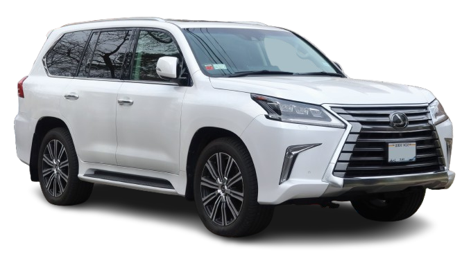 Lexus LX570 available for rent at Capital Ride Rent