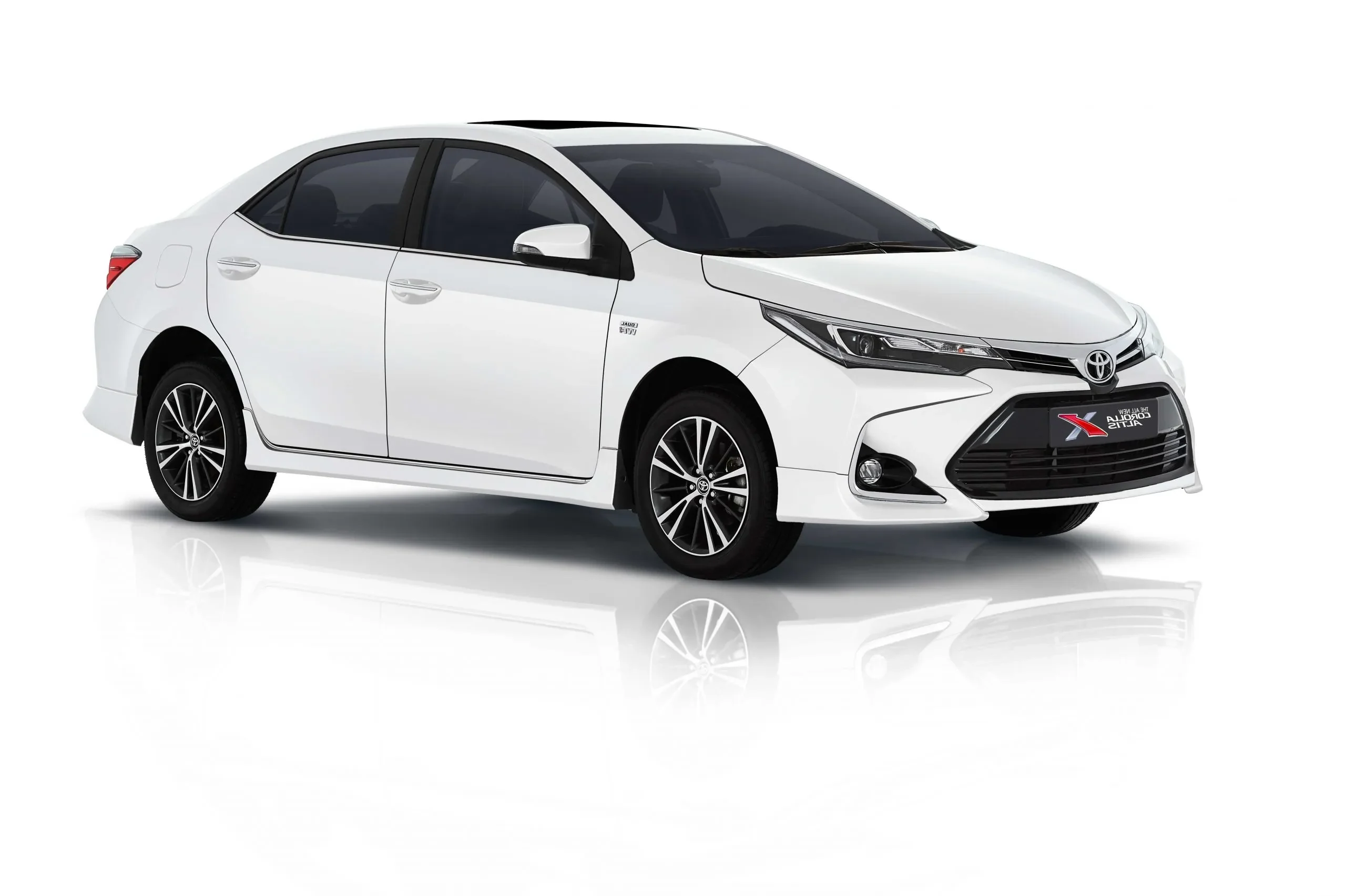Toyota Corolla Altis Grande available for rent at Capital Ride Rent