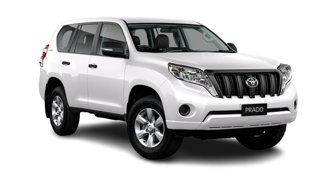Toyota Prado available for rent at Capital Ride Rent